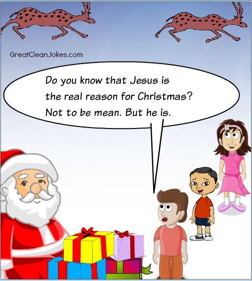 Funny Christmas Cartoon  Great Clean Jokes